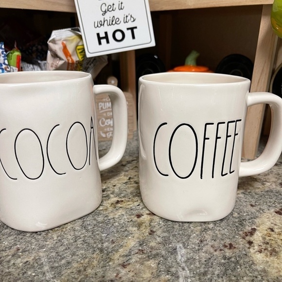 Rae dunn cocoa and coffee cup - Picture 1 of 3